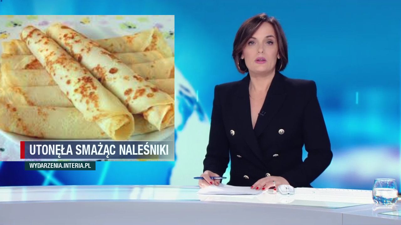 Utonęła smażąc naleśniki 