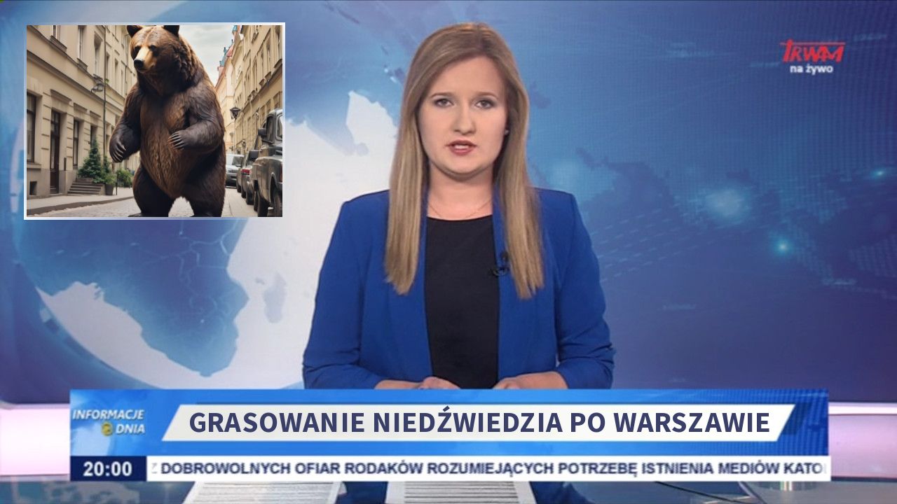 Grasowanie niedźwiedzia po Warszawie 