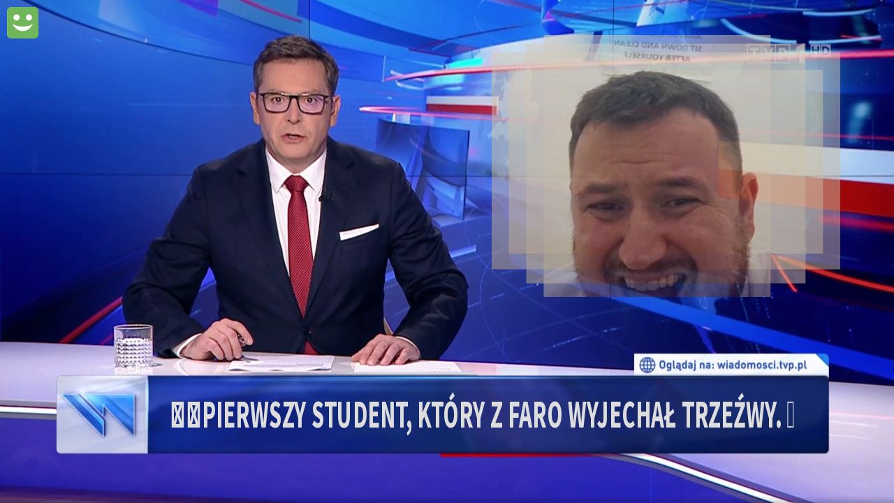 🧑‍🎓Pierwszy student, który z Faro wyjechał trzeźwy. 🦞