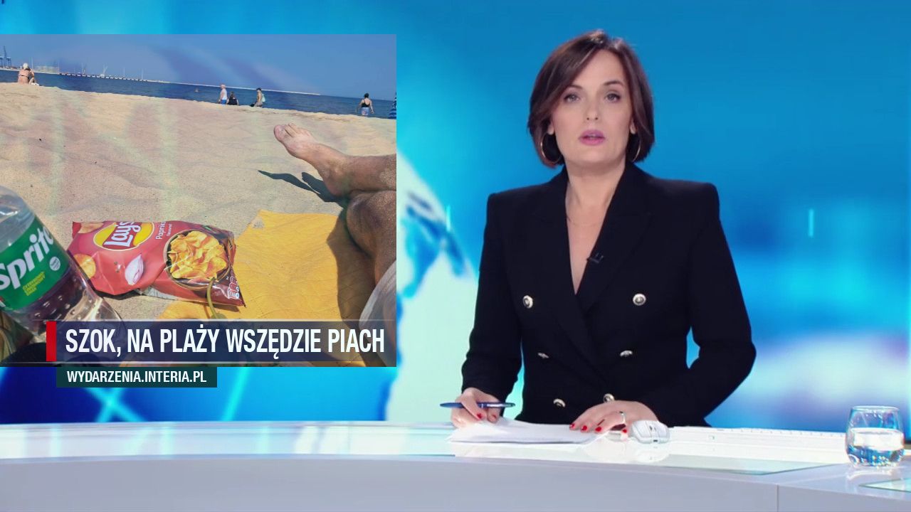 Szok, na plaży wszędzie piach 