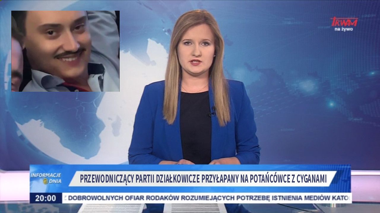 Przewodniczący partii Działkowicze PRZYŁAPANY NA POTAŃCÓWCE Z CYGANAMI