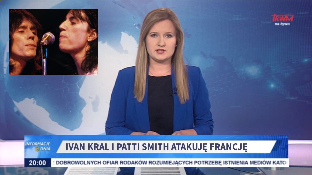 Ivan Kral i Patti Smith Atakuję Francję 