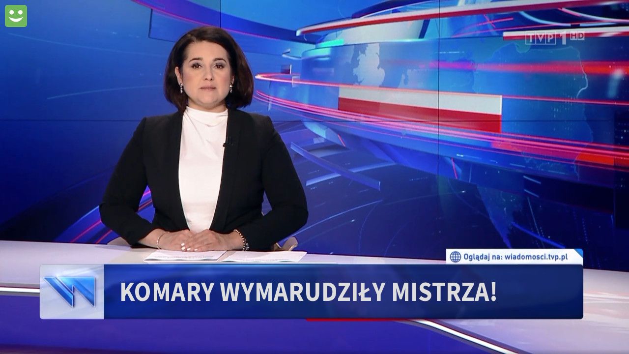 Komary wymarudziły mistrza!