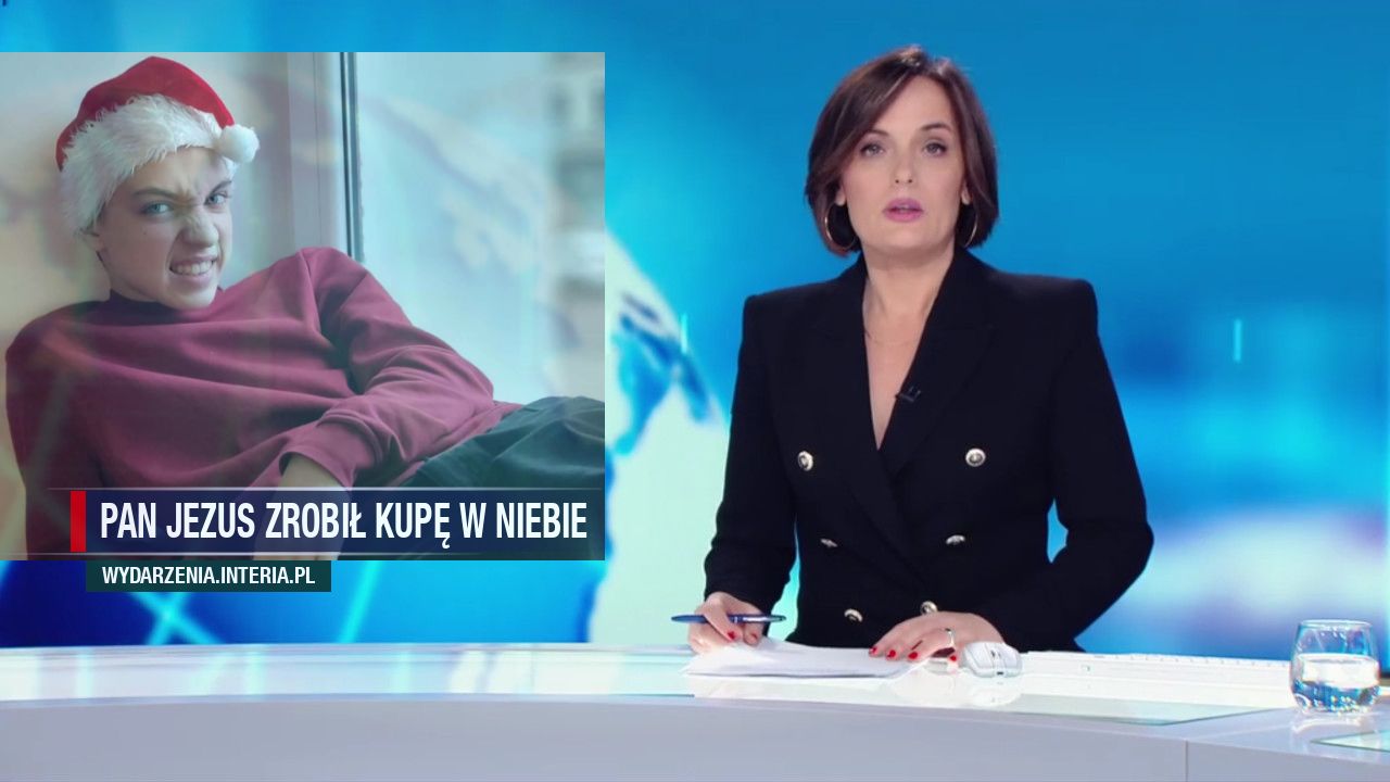 Pan Jezus zrobił kupę w niebie