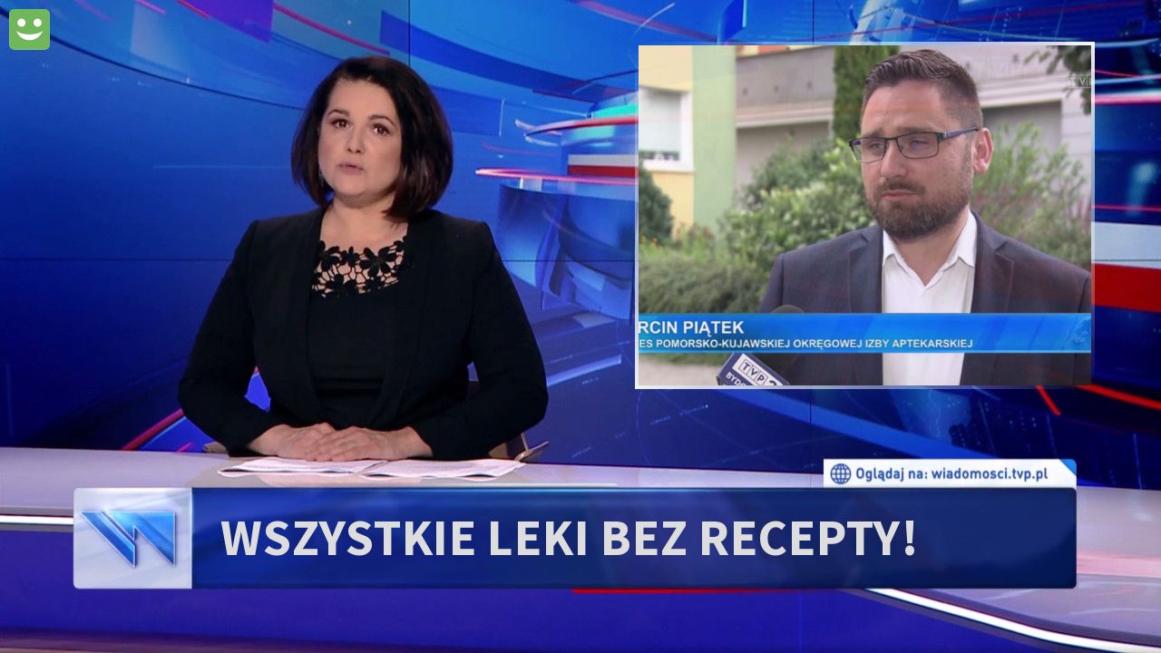 Wszystkie leki bez recepty!