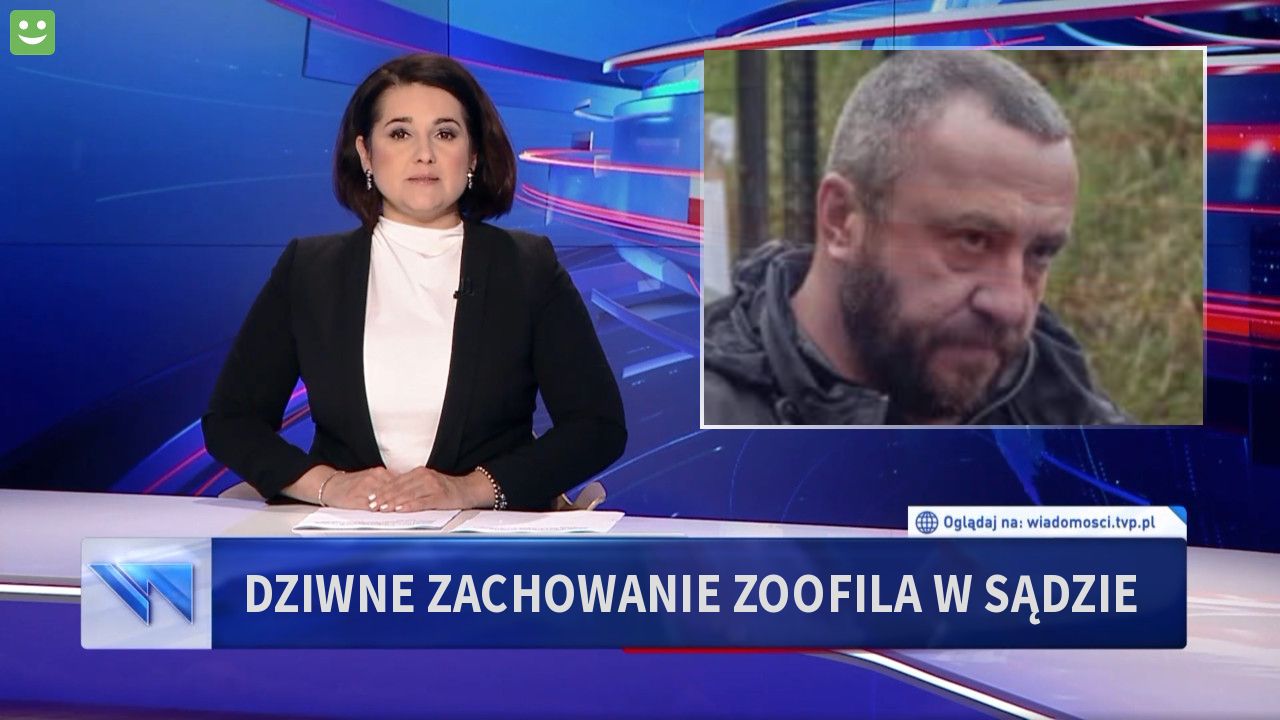 Dziwne zachowanie zoofila w sądzie 