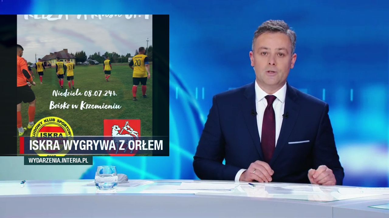 Iskra wygrywa z Orłem