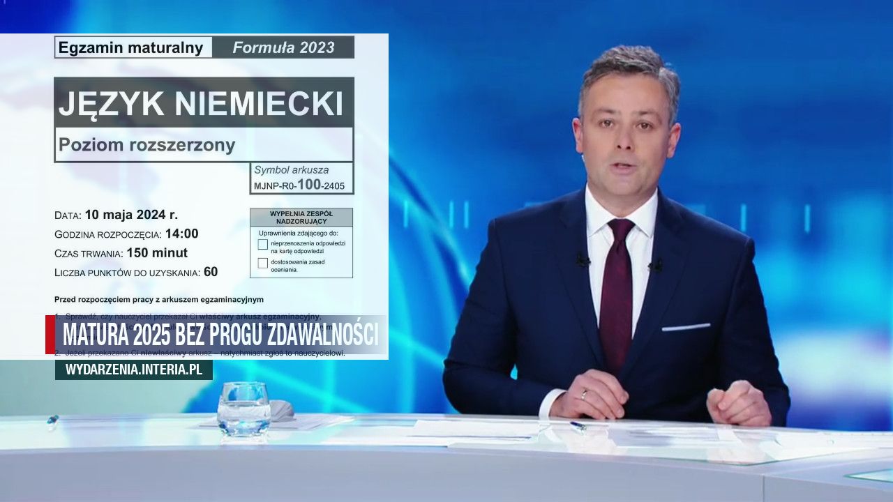 Matura 2025 bez progu zdawalności