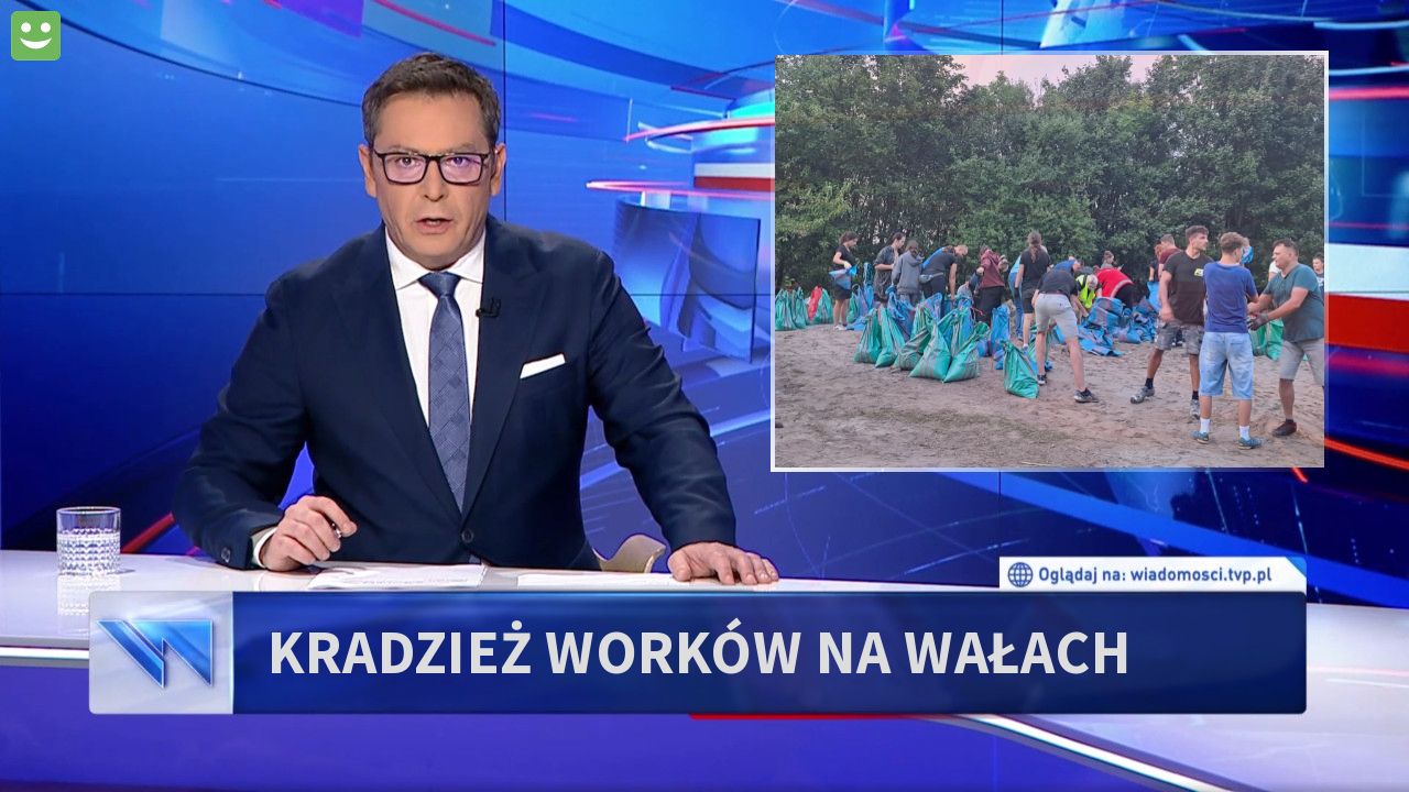 KRADZIEŻ WORKÓW NA WAŁACH