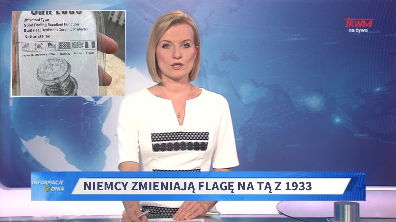 Niemcy zmieniają flagę na tą z 1933