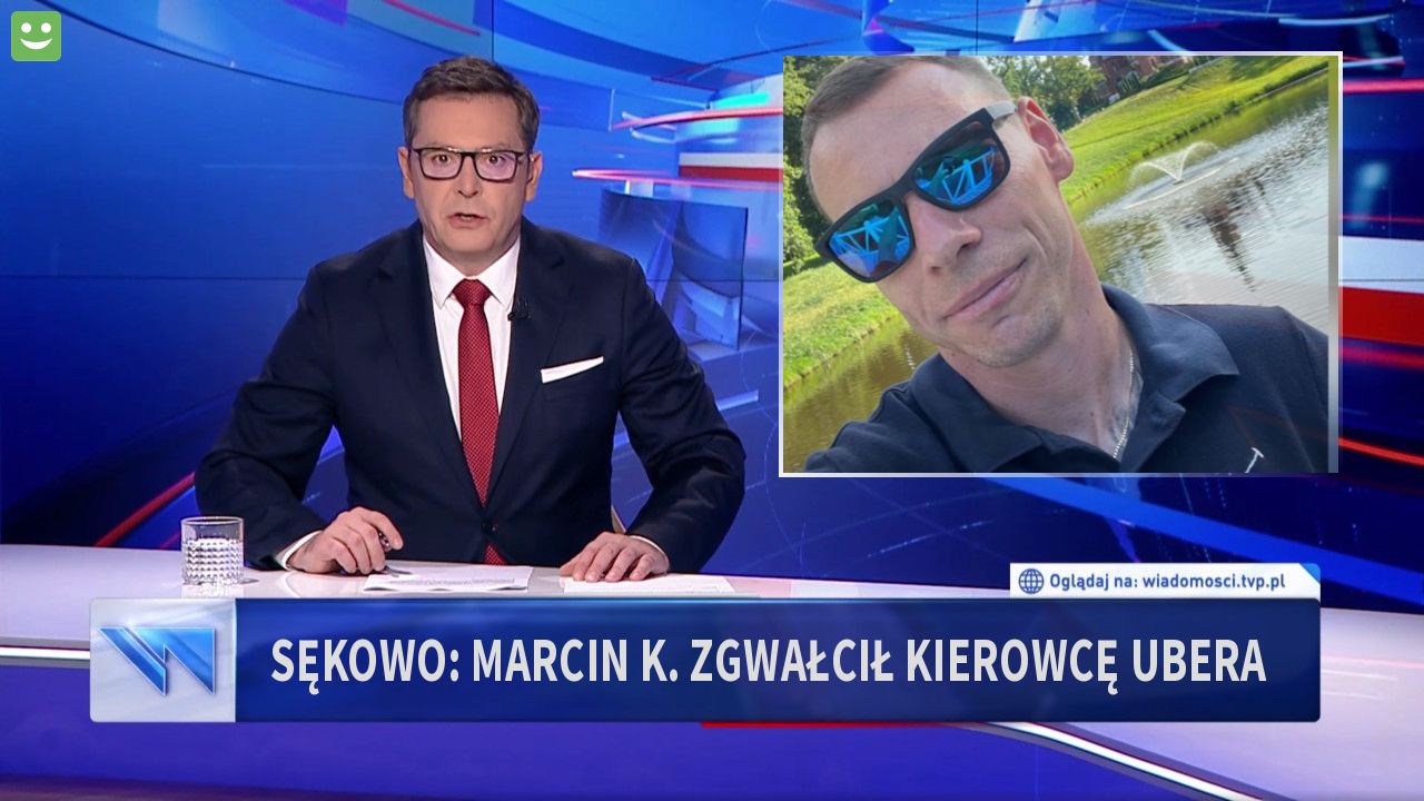 SĘKOWO: Marcin K. zgwałcił kierowcę Ubera