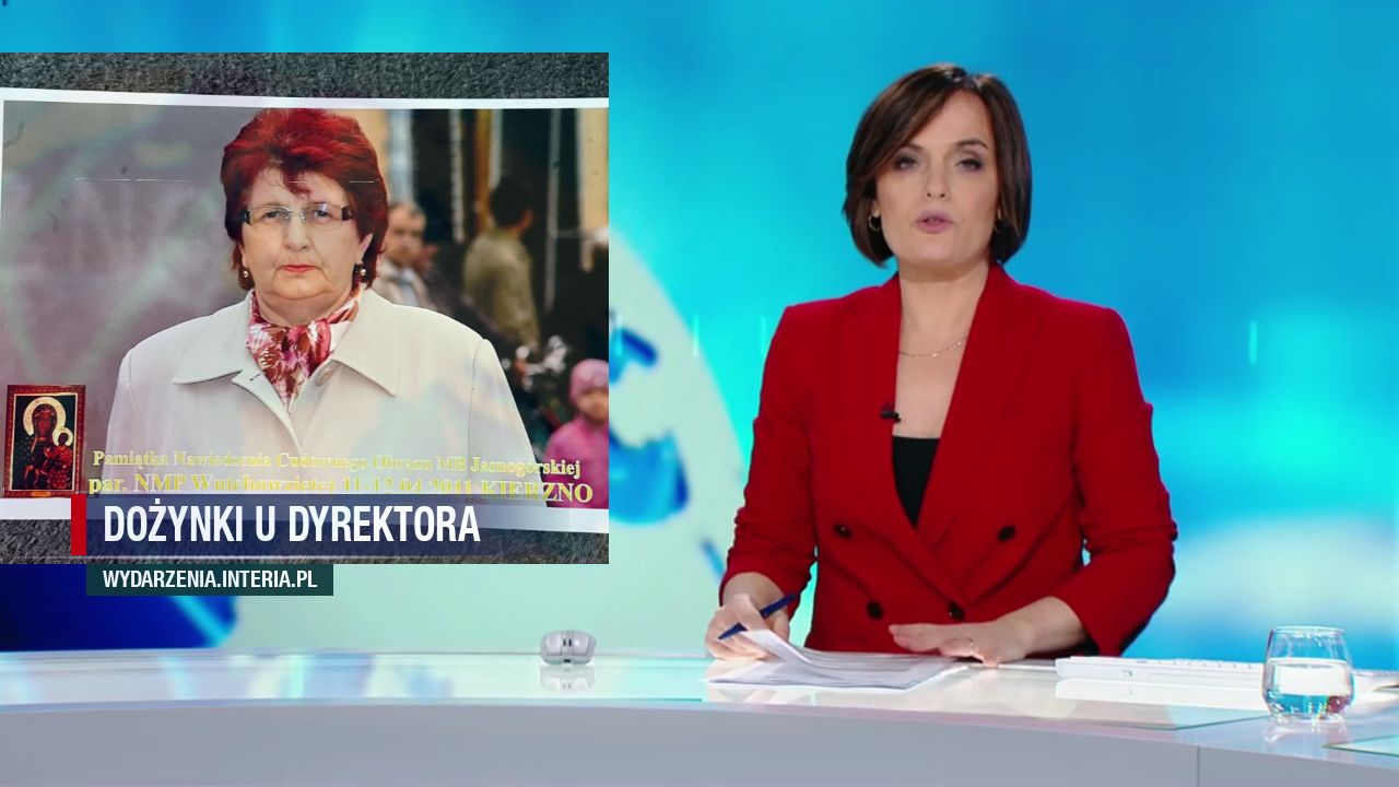 Dożynki u dyrektora 