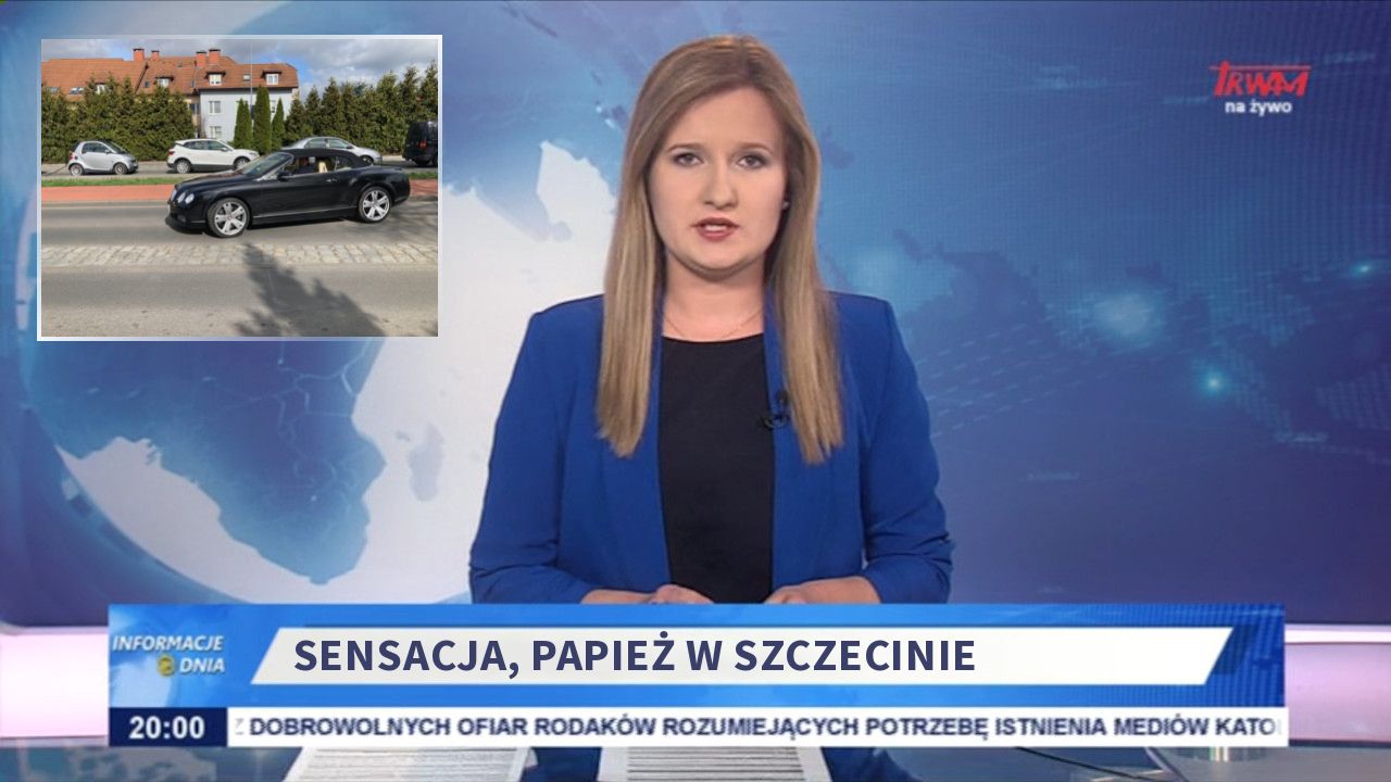 SENSACJA, PAPIEŻ W SZCZECINIE