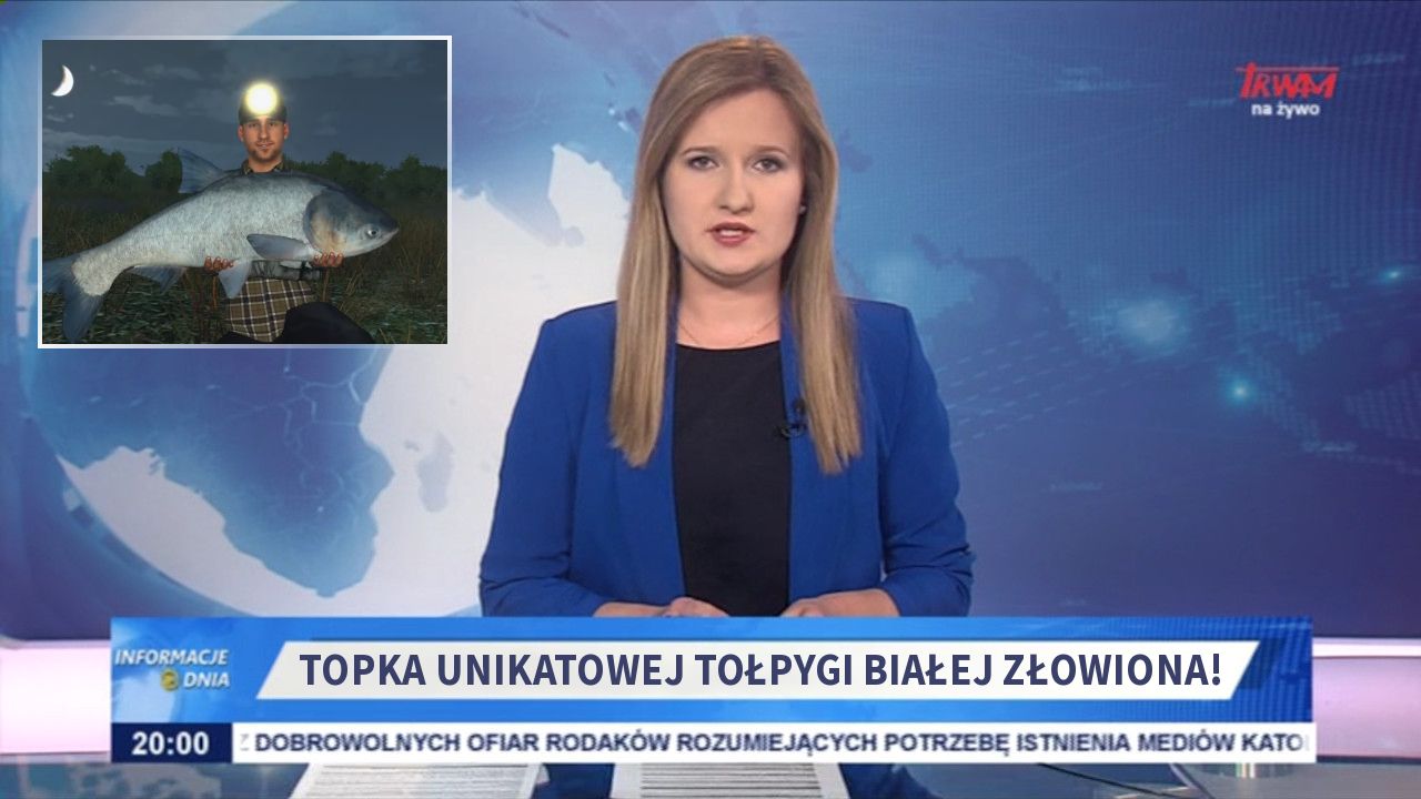 Topka Unikatowej tołpygi białej złowiona!