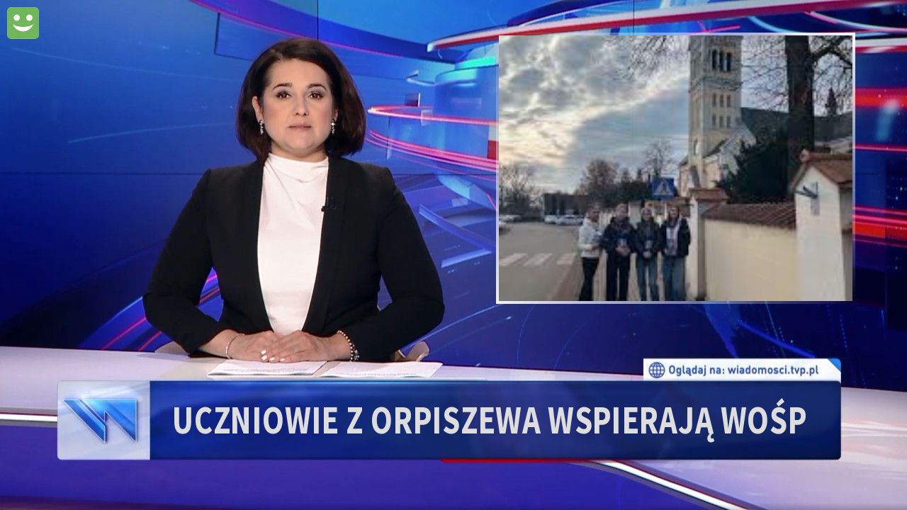 Uczniowie z Orpiszewa wspierają WOŚP