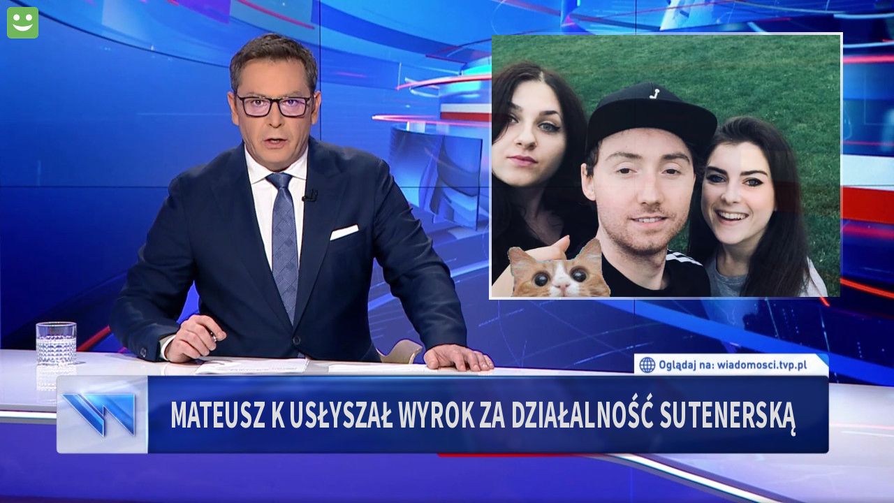 Mateusz K usłyszał wyrok za działalność sutenerską