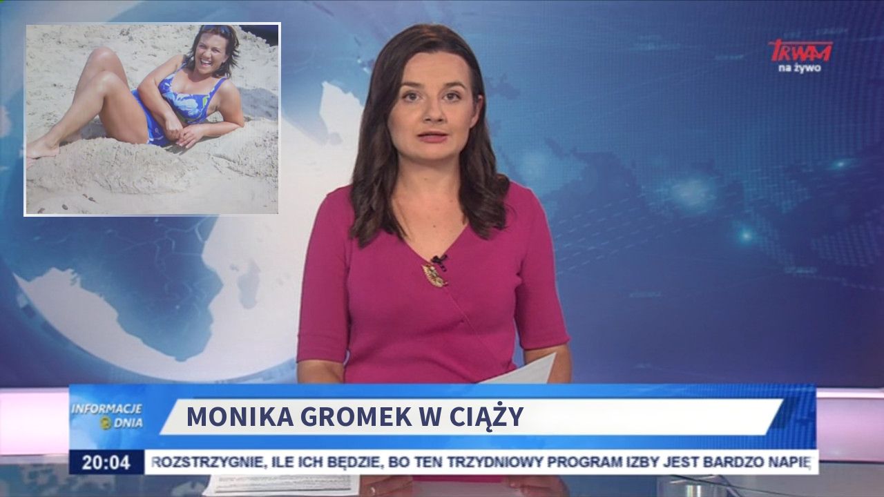 Monika Gromek w ciąży 