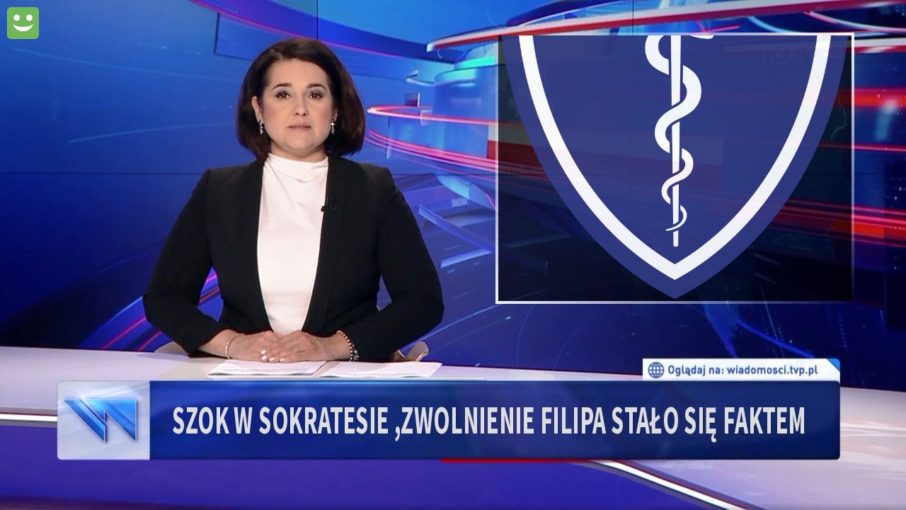 Szok w Sokratesie ,zwolnienie Filipa stało się faktem