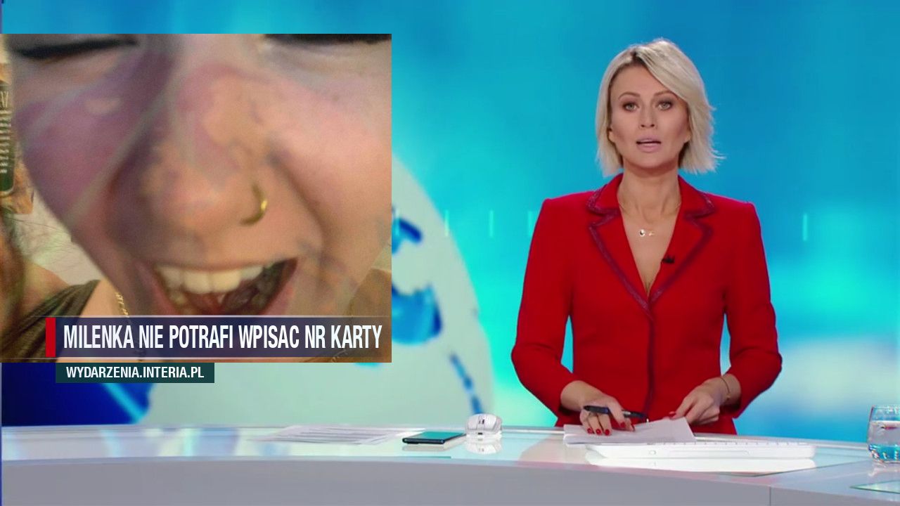 Milenka nie potrafi wpisac nr karty