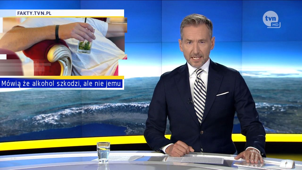 Mówią że alkohol szkodzi, ale nie jemu 