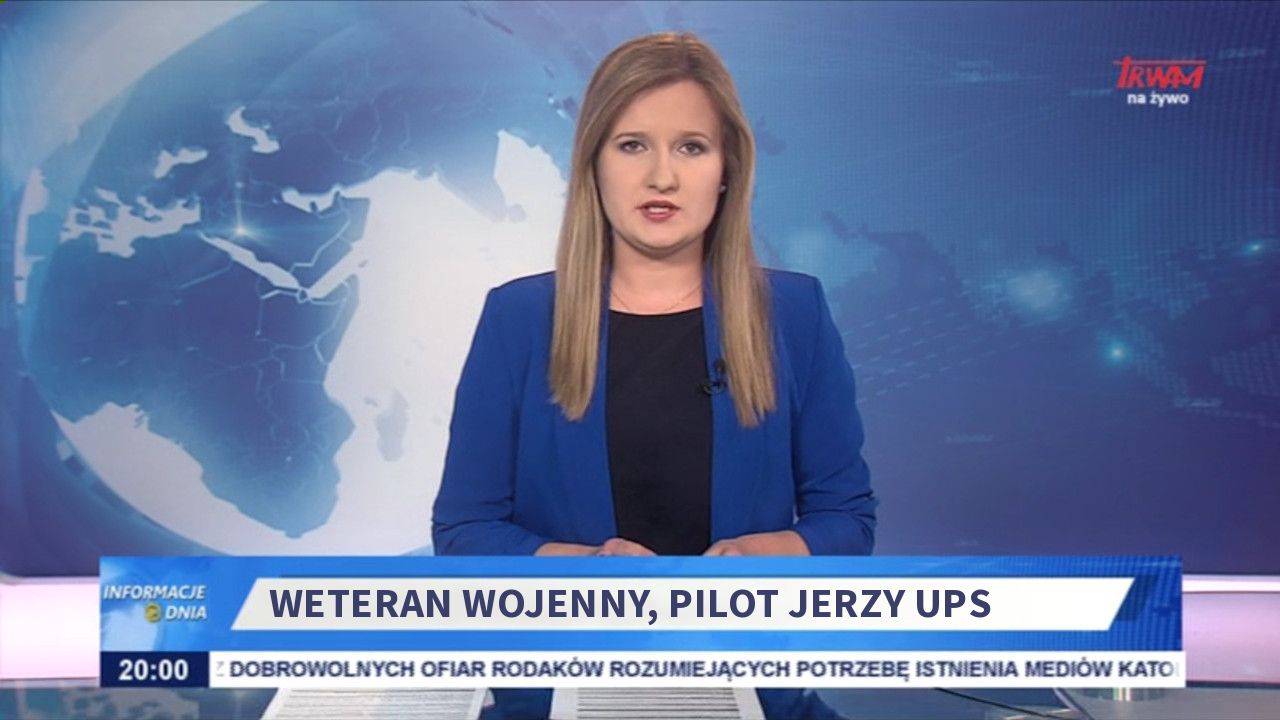 Weteran wojenny, pilot jerzy ups