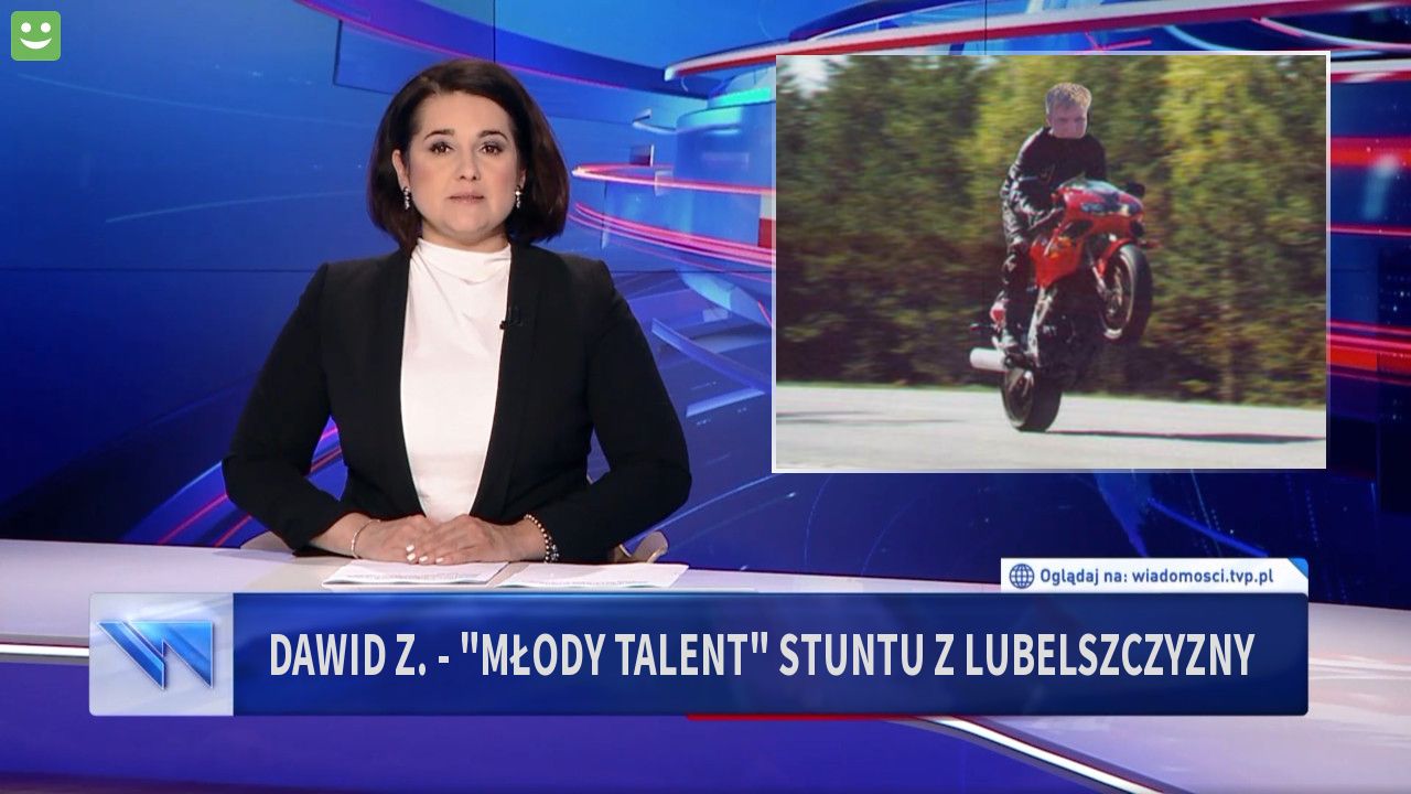 Dawid Z. - "Młody talent" stuntu z Lubelszczyzny