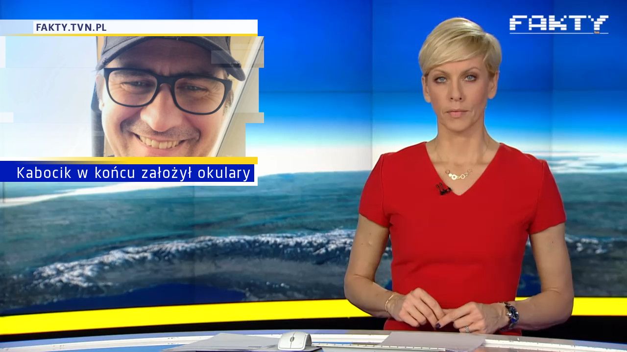 Kabocik w końcu założył okulary