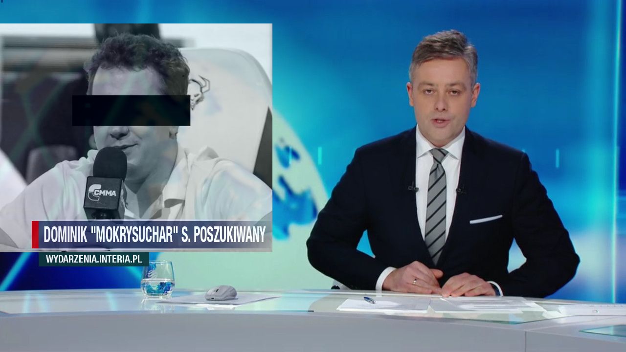 Dominik "MokrySuchar" S. Poszukiwany