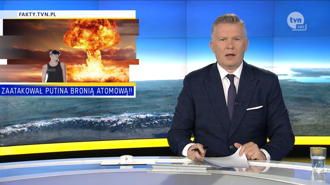 ZAATAKOWAŁ PUTINA BRONIĄ ATOMOWĄ!!