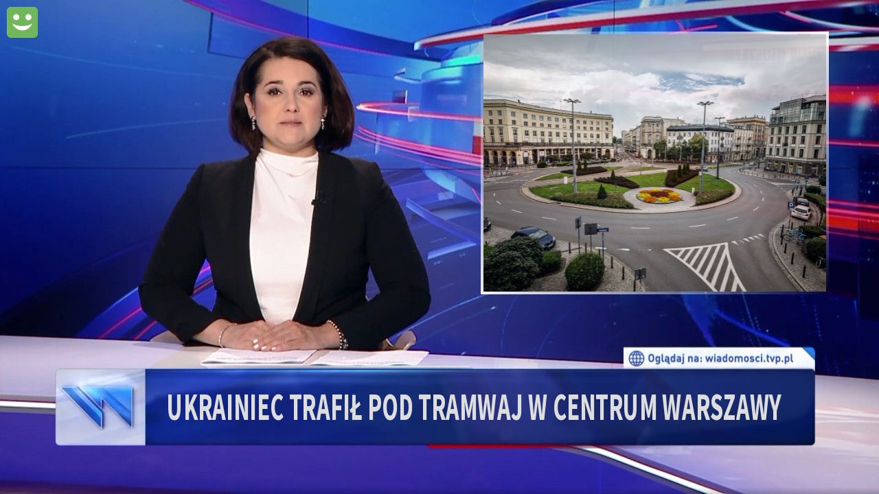 Ukrainiec trafił pod tramwaj w centrum warszawy