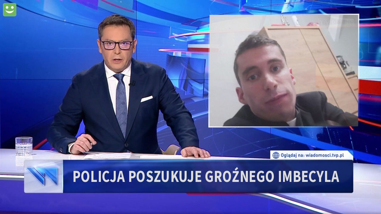 Policja poszukuje groźnego imbecyla