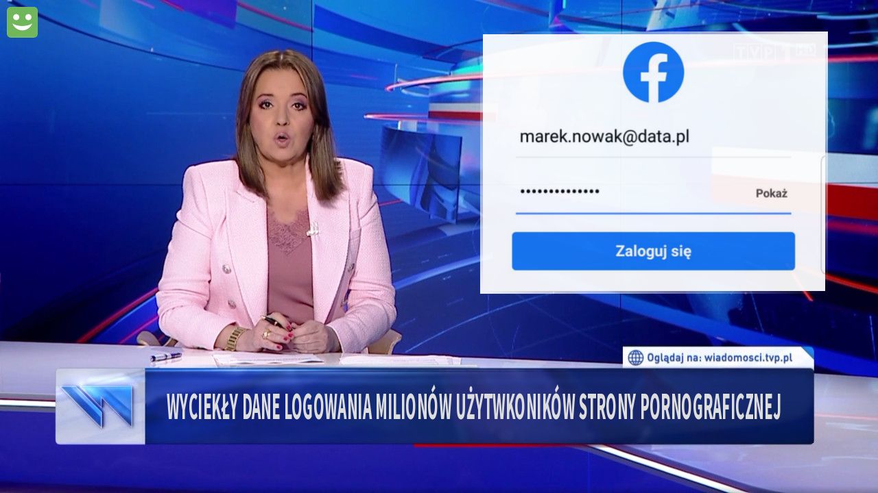 wyciekły dane logowania milionów użytwkoników strony pornograficznej