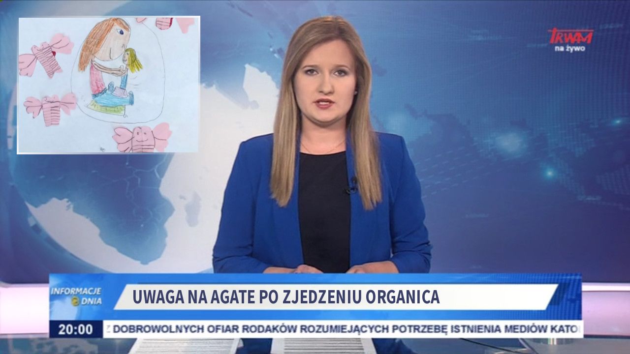 Uwaga na Agate po zjedzeniu Organica