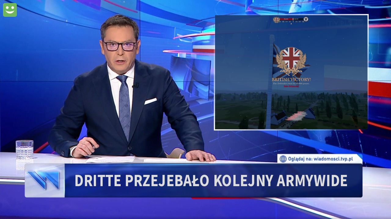 Dritte przejebało kolejny armywide