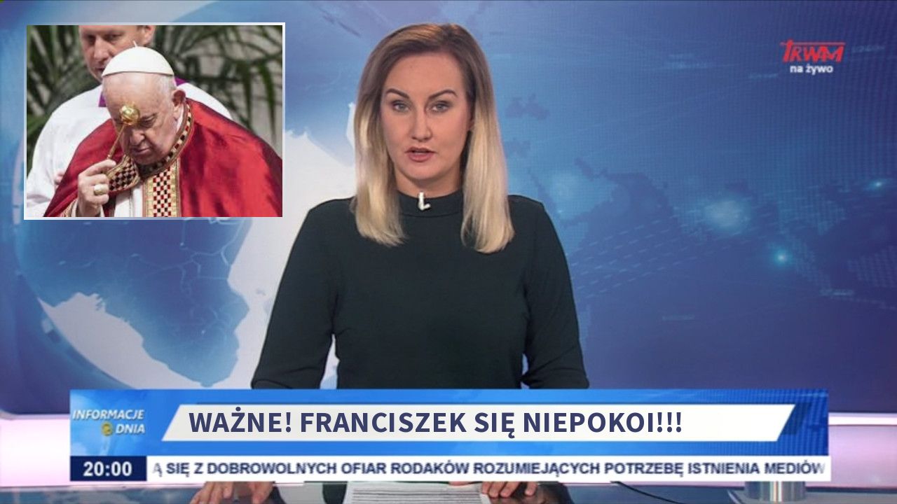 Ważne! franciszek się niepokoi!!!