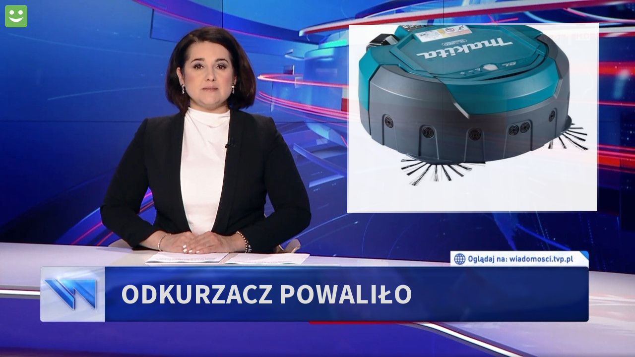 Odkurzacz powaliło 