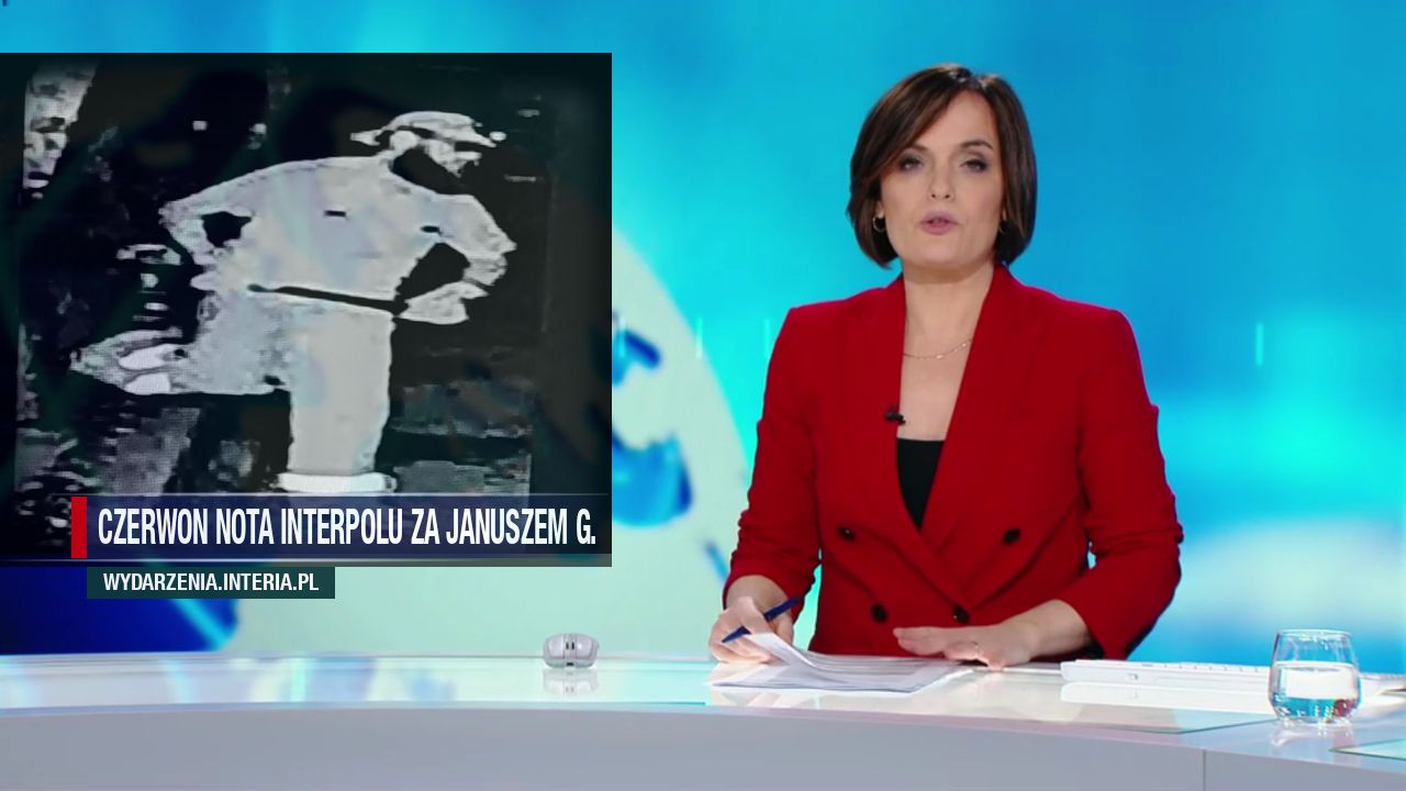 Czerwon Nota Interpolu za Januszem G.