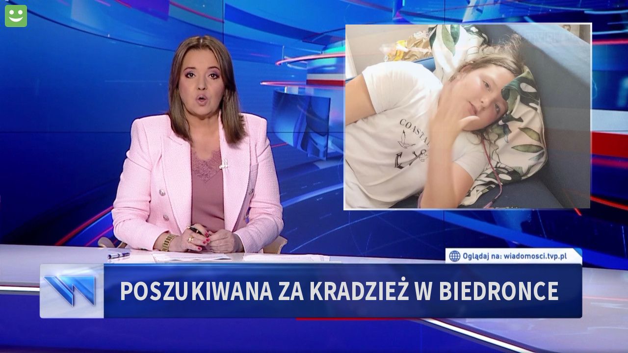 Poszukiwana za kradzież w biedronce