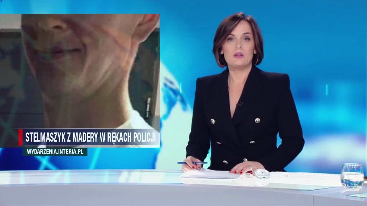 Stelmaszyk z Madery w rękach policji 