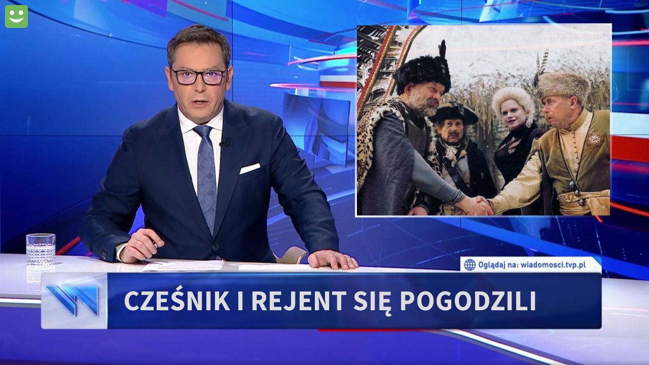 Cześnik i  Rejent się pogodzili