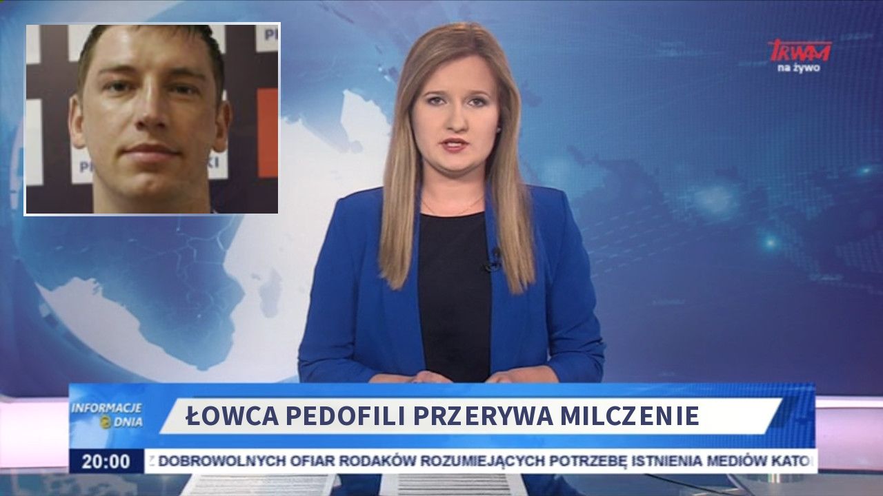 Łowca pedofili przerywa milczenie