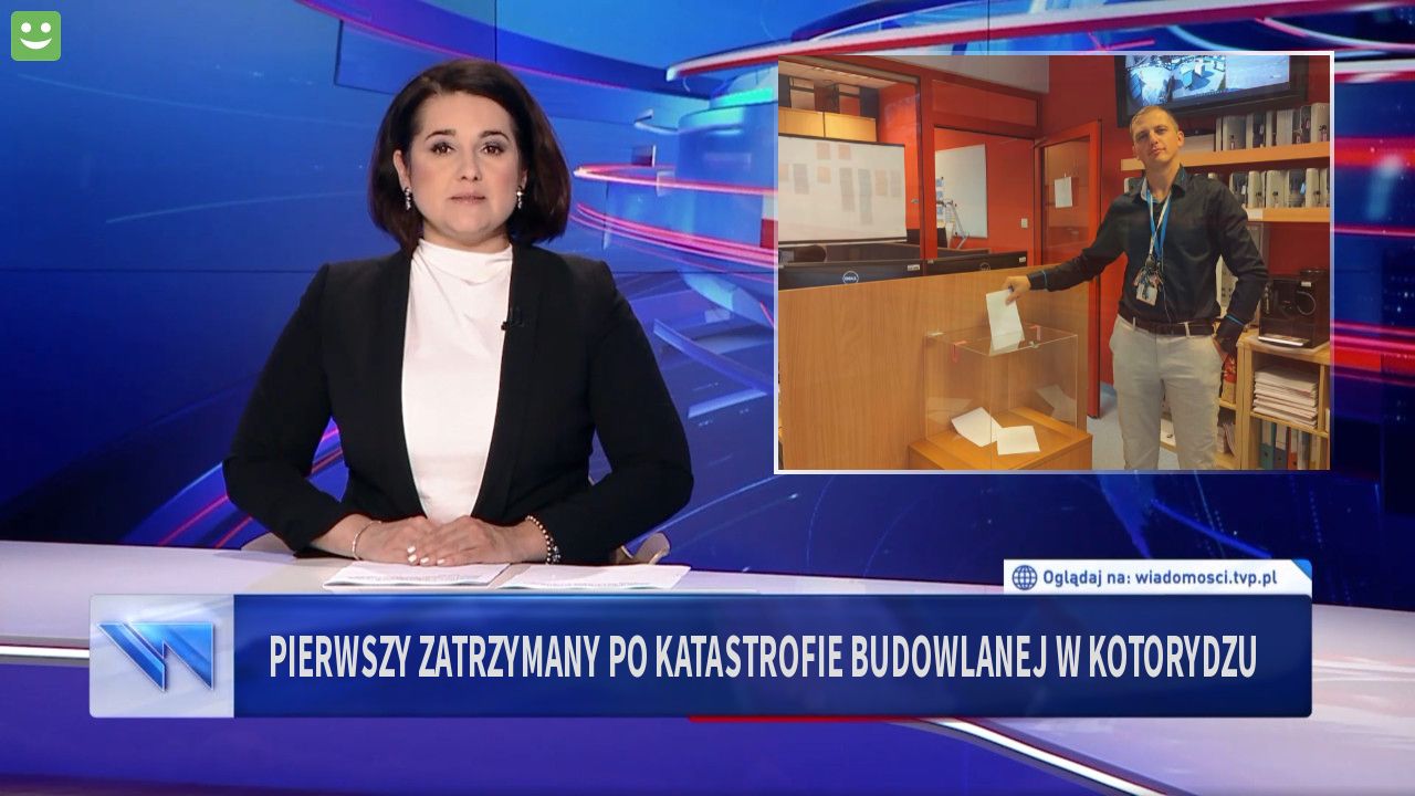 Pierwszy zatrzymany po katastrofie budowlanej w Kotorydzu