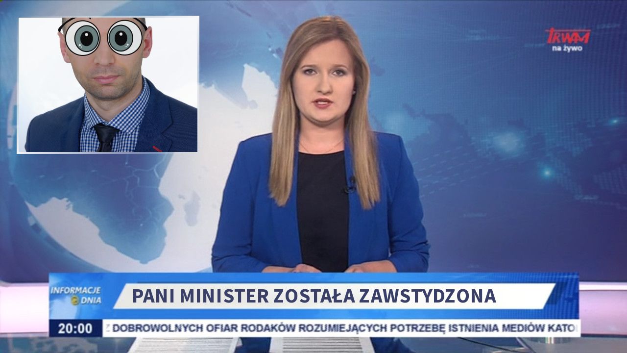 Pani Minister została zawstydzona