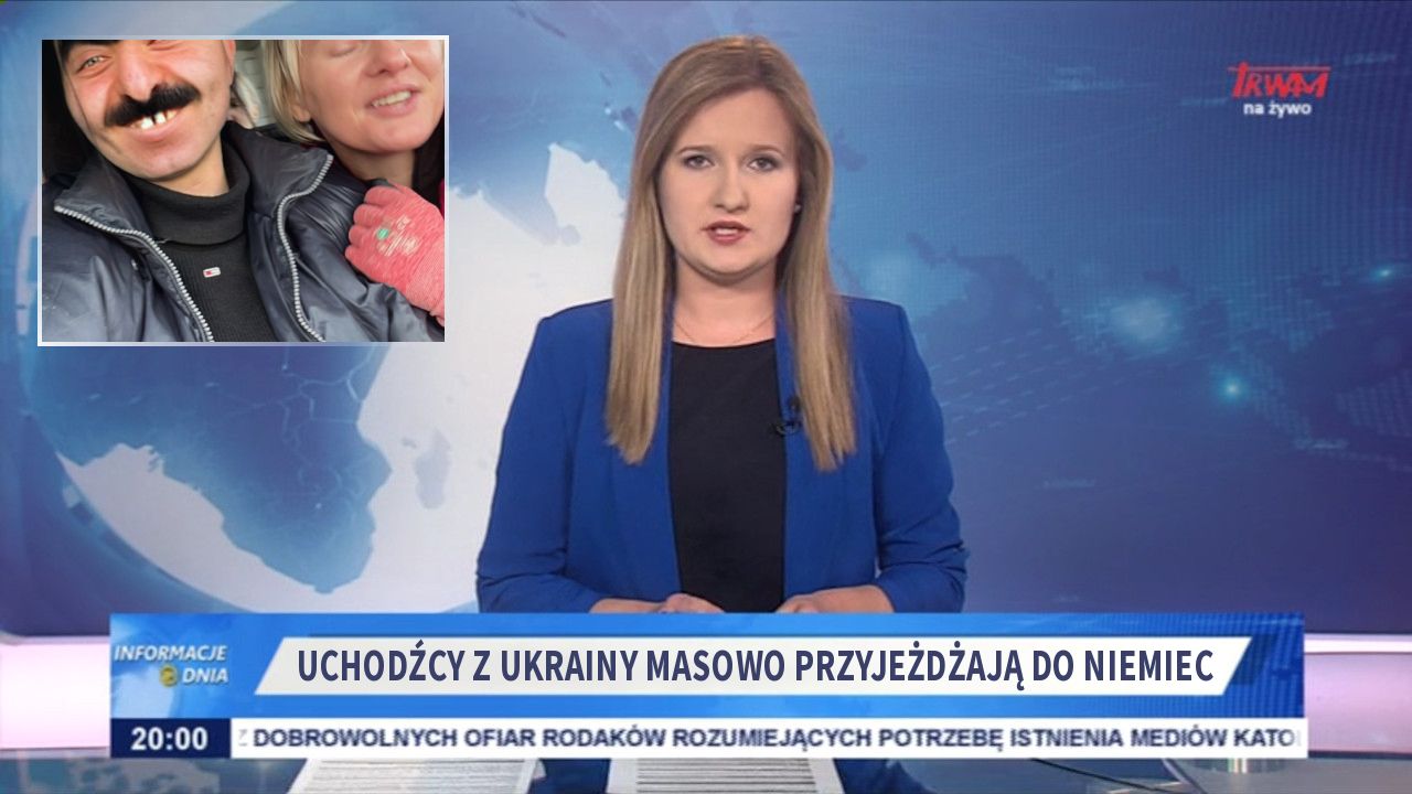 Uchodźcy z Ukrainy masowo przyjeżdżają do Niemiec 