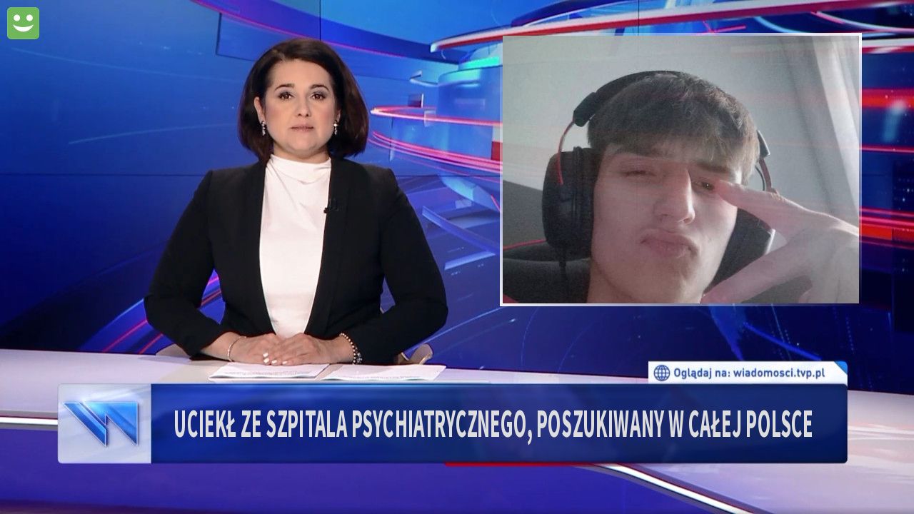 UCIEKŁ ZE SZPITALA PSYCHIATRYCZNEGO, POSZUKIWANY W CAŁEJ POLSCE