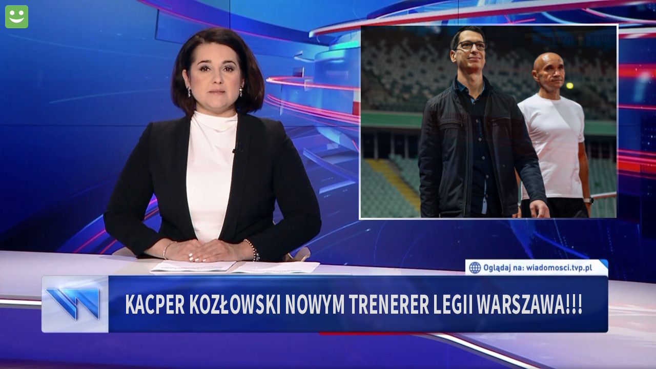 Kacper kozłowski nowym trenerer legii warszawa!!!