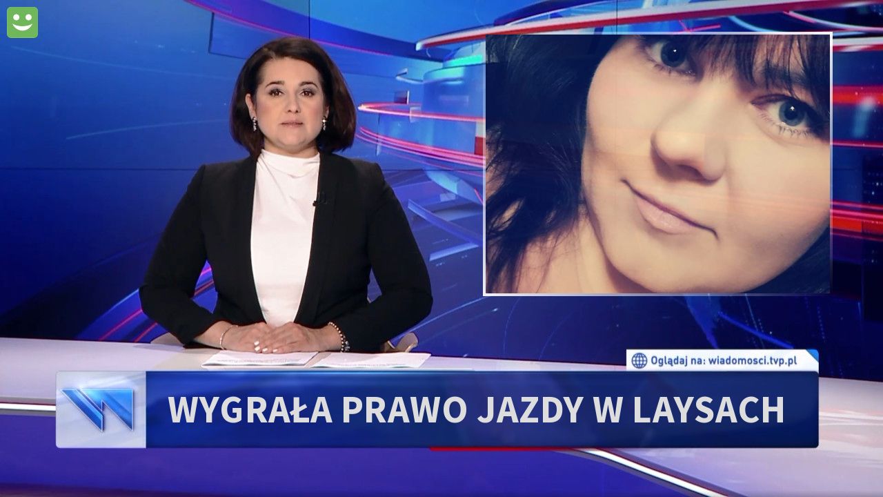 Wygrała prawo jazdy w laysach