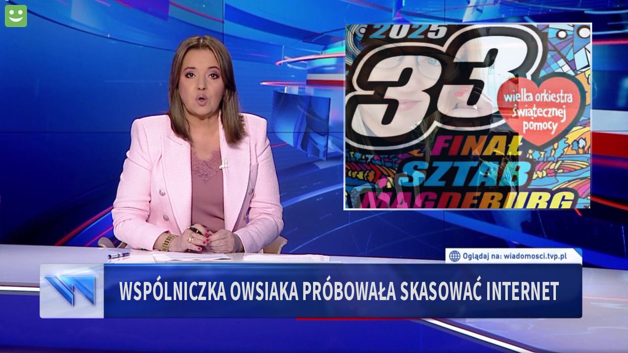 Wspólniczka Owsiaka próbowała skasować Internet