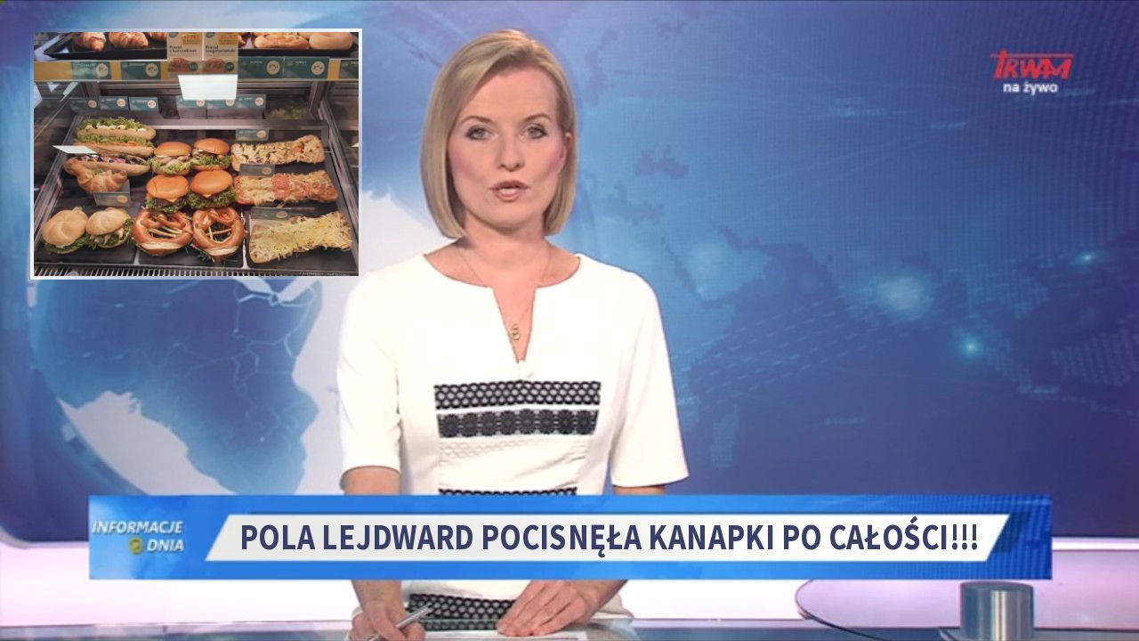 Pola Lejdward pocisnęła kanapki po całości!!!