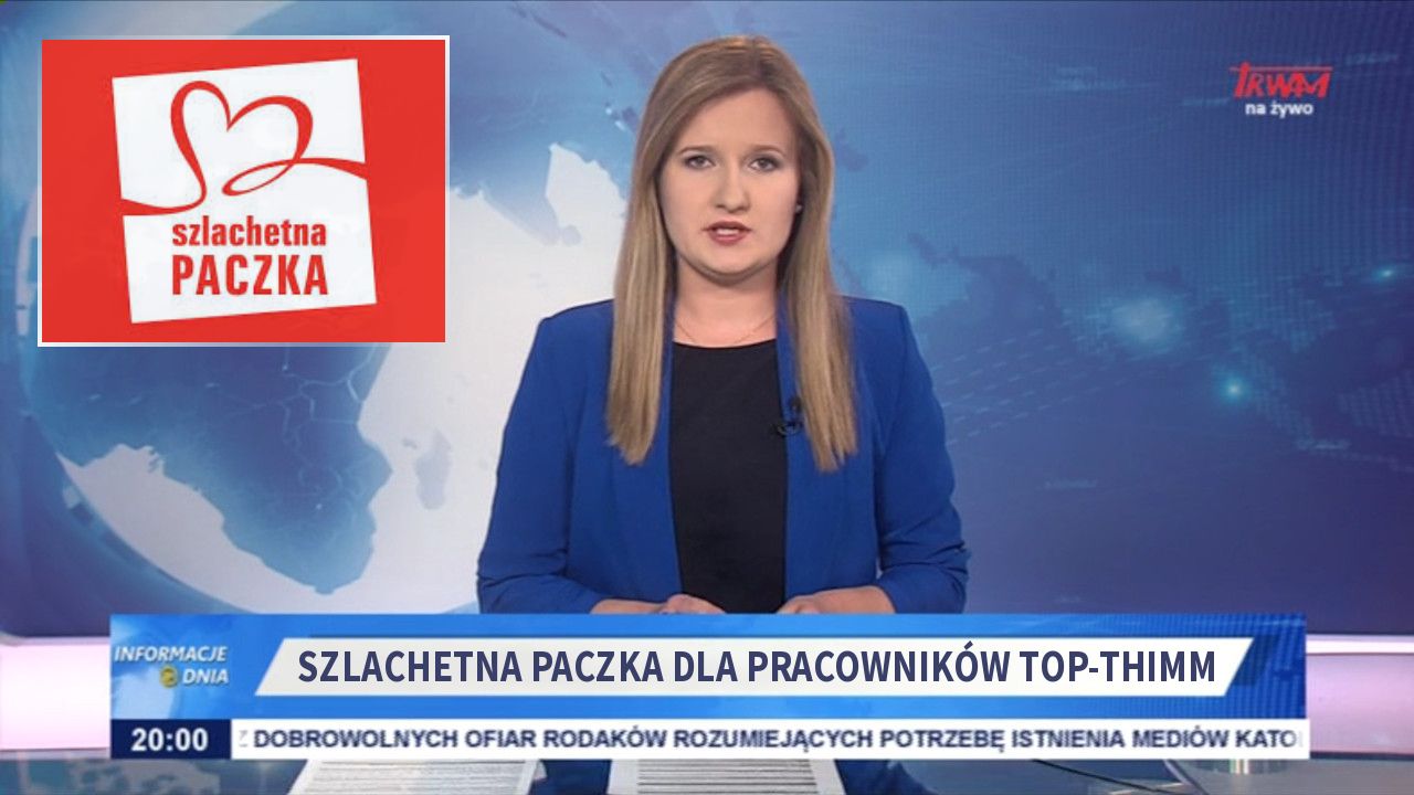 SZLACHETNA PACZKA DLA PRACOWNIKÓW TOP-THIMM